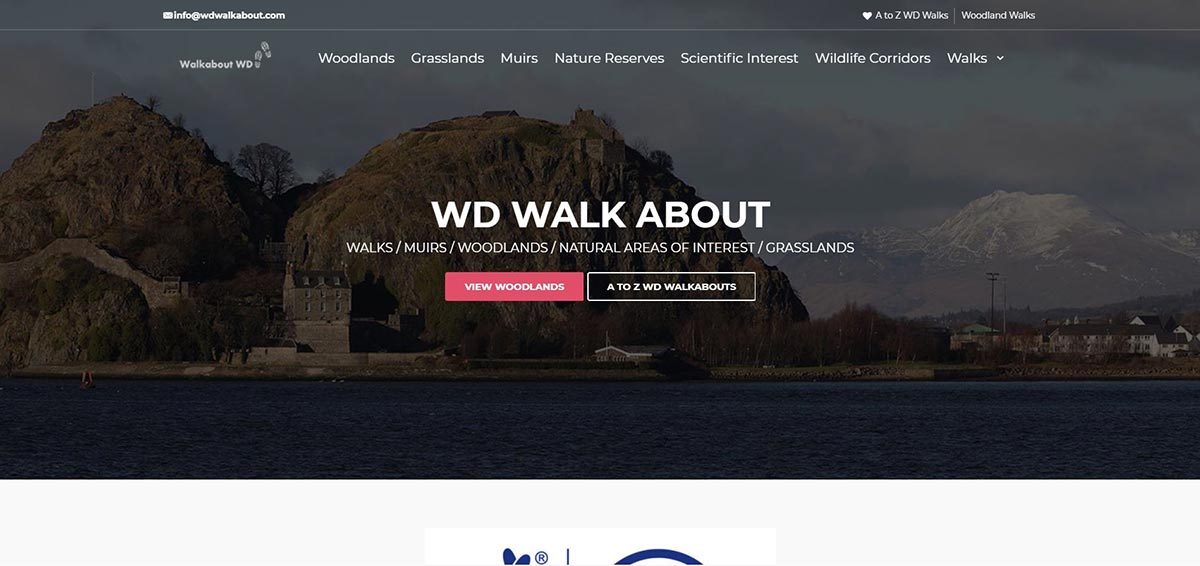 Walkabout WD Website: Walking website for West Dunbartonshire